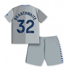 Everton Jarrad Branthwaite #32 Tredjedraktsett Barn 2023-24 Kortermet (+ korte bukser)